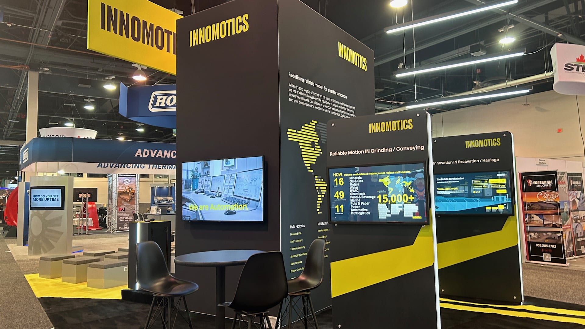 Picture of the exhibition stand at the MinExpo 2024 Picture of the exhibition stand at the MinExpo 2024