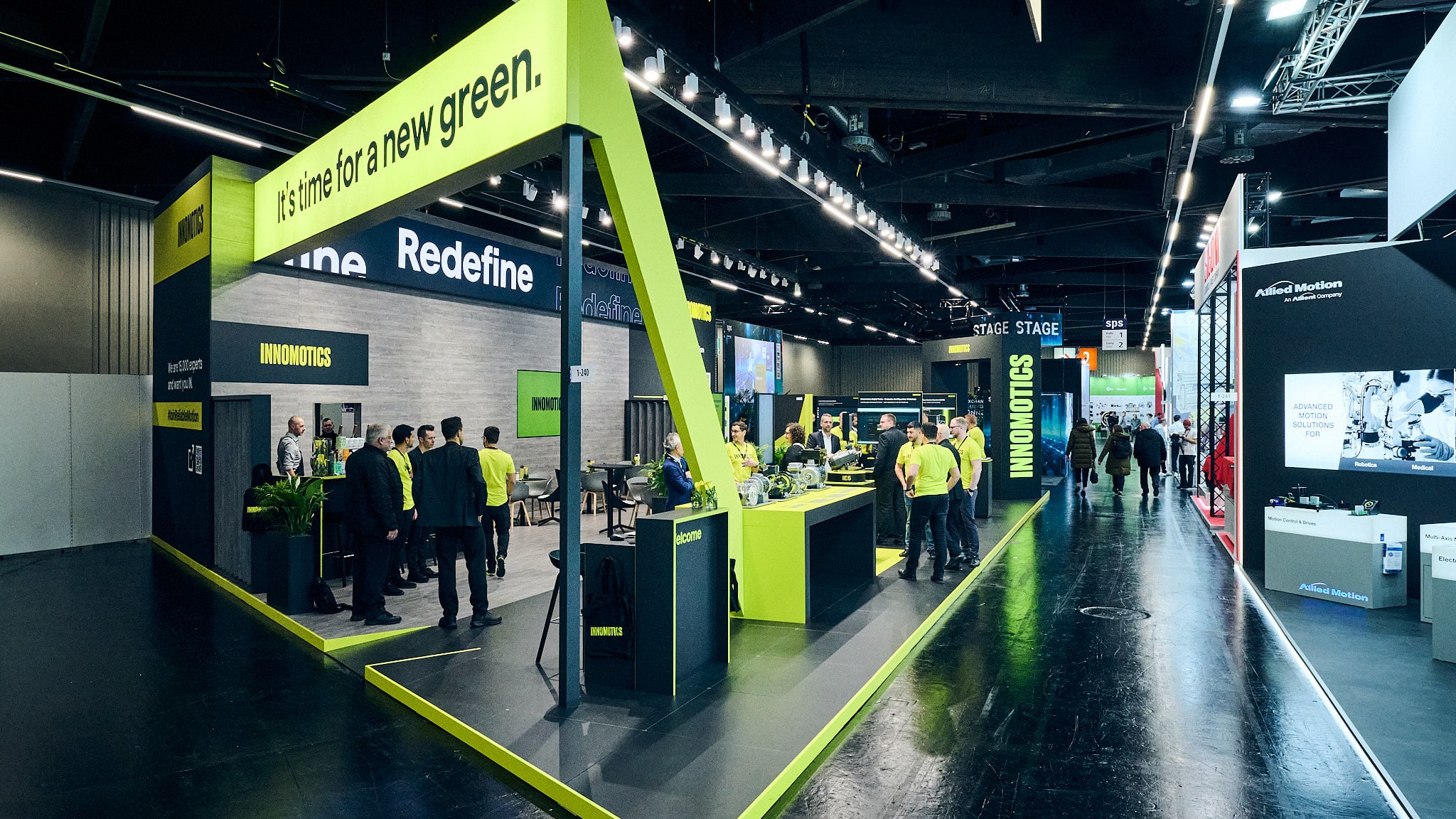 Innomotics booth at SPS 2025