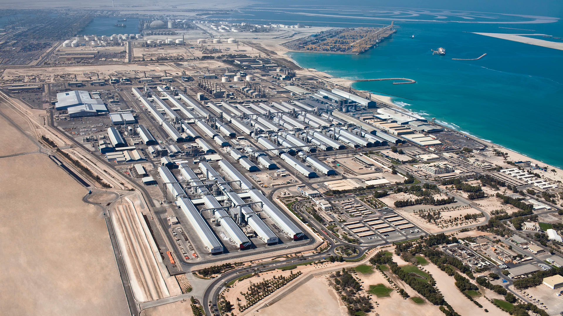 aerial view of emirates-global-aluminium aerial view of emirates-global-aluminium