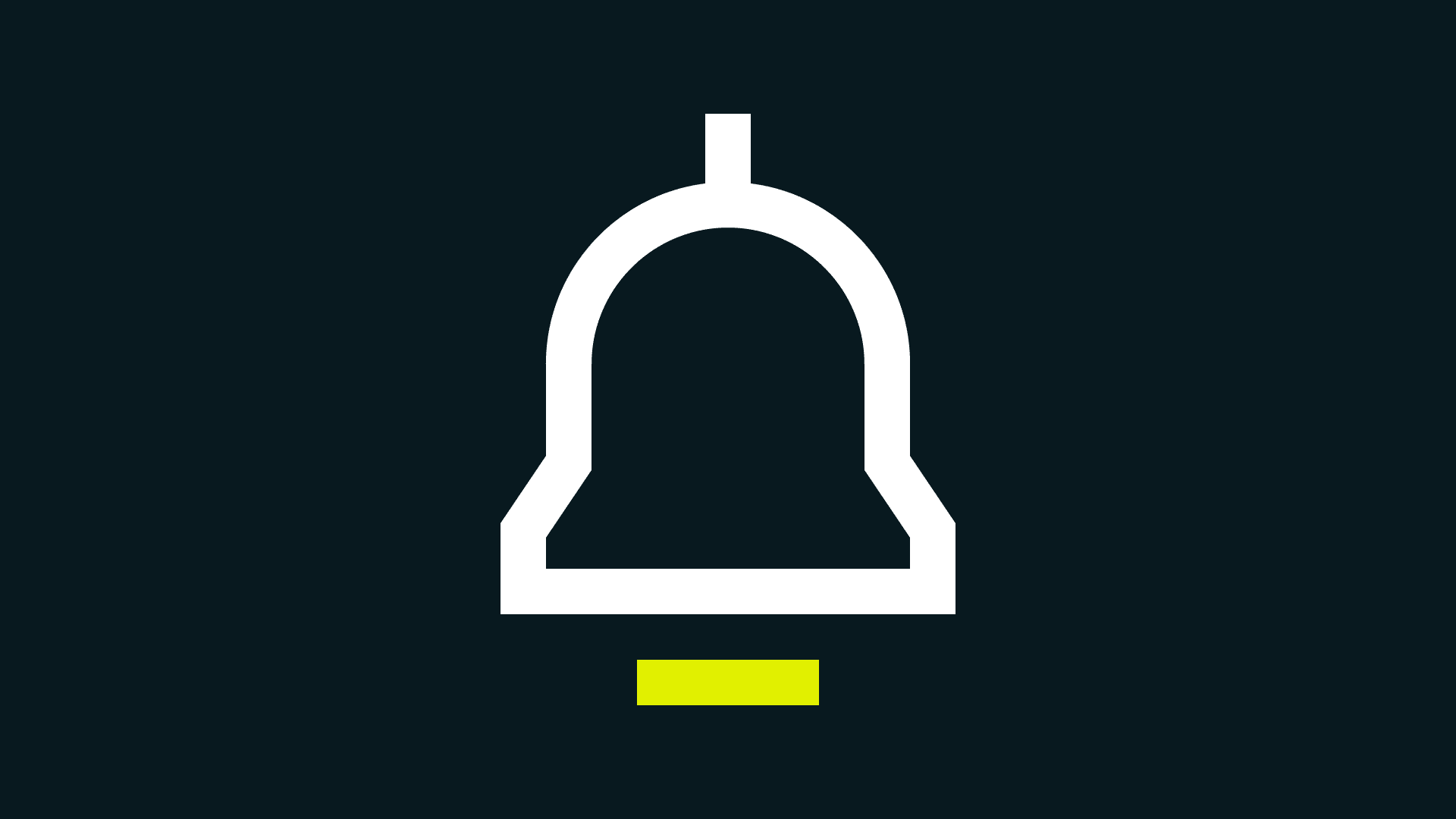 Bell icon Bell icon